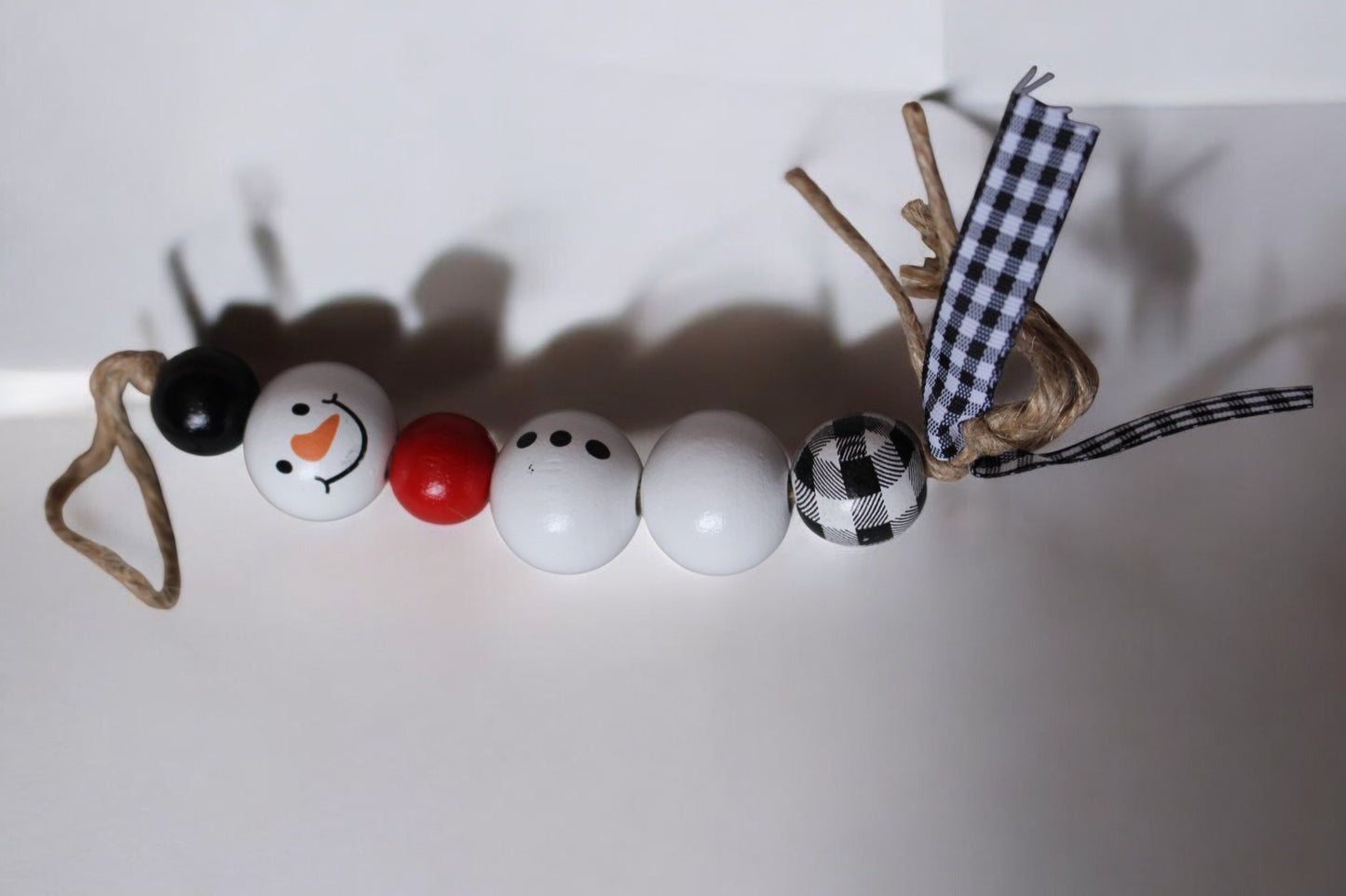 Beaded Snowman