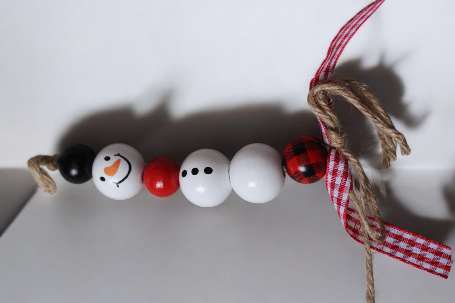 Beaded Snowman