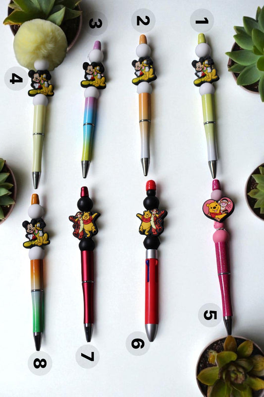 Beaded Pens - Cartoon 1