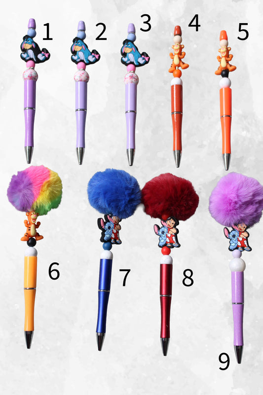 Beaded Pens - Cartoon 3