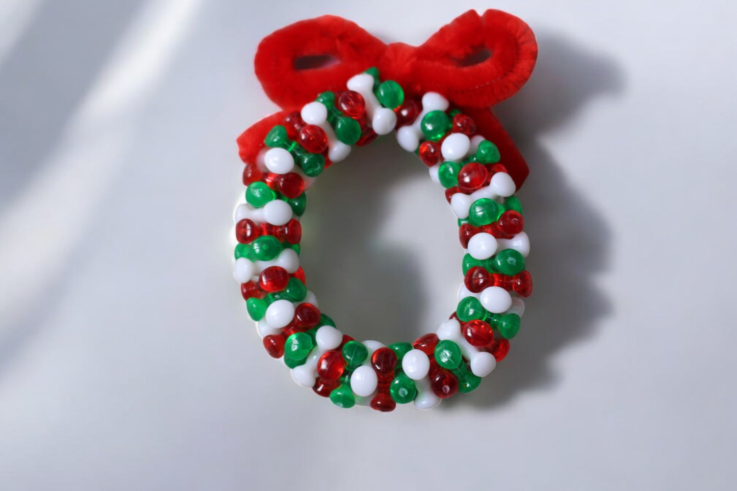Pipe Cleaner Beaded Wreaths 5x6cm